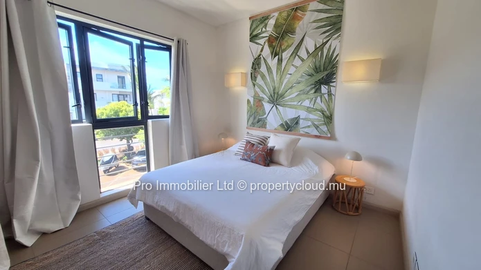 Cozy & nicely Furnished First-Floor Apartment for Rent   Azuri Ocean & Golf Village, Roches Noires