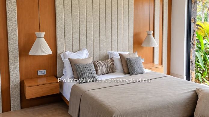 Stunning and exclusive new villa for sale in the renowned Anahita Golf Resort, Beau Champ. 