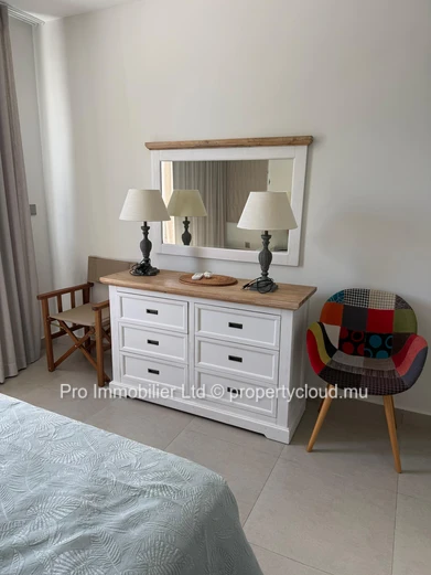Nice Beachfront Apartment for Rent at Roches Noires.