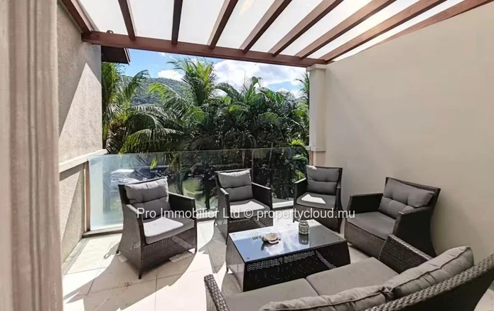 Spacious 3-bedroom first-floor apartment for sale at La Balise Marina, Black River. 