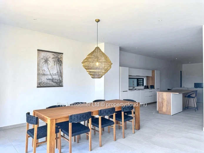 Ground floor apartment, beautifully furnished and brand new, located in Belle Vue , Mapou.
