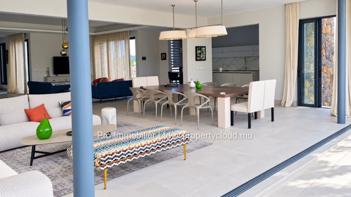 Stunning and exclusive new villa for sale in the renowned Anahita Golf Resort, Beau Champ. 