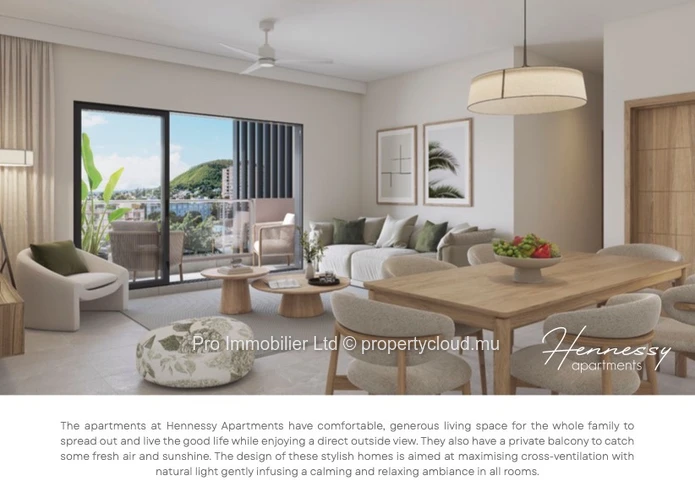 Treat yourself to the ultimate in elevated urban residential living with Hennessy Apartments.Quatre-Bornes.