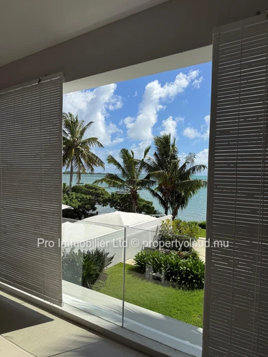 Nice Beachfront Apartment for Rent at Roches Noires.