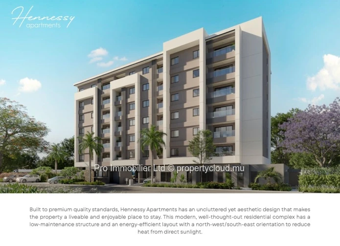 Treat yourself to the ultimate in elevated urban residential living with Hennessy Apartments.Quatre-Bornes.