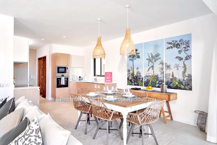 For Sale: Stylish Furnished First-Floor Apartment in a Secure compound at Pointe Aux Canonniers .North