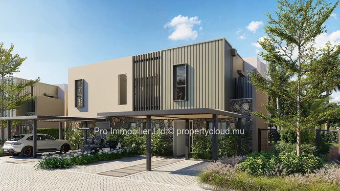 Une maison qui respire avec vous. Townhouse de 3 et 4 chambre 'Ophélys' à vendre à Azuri.