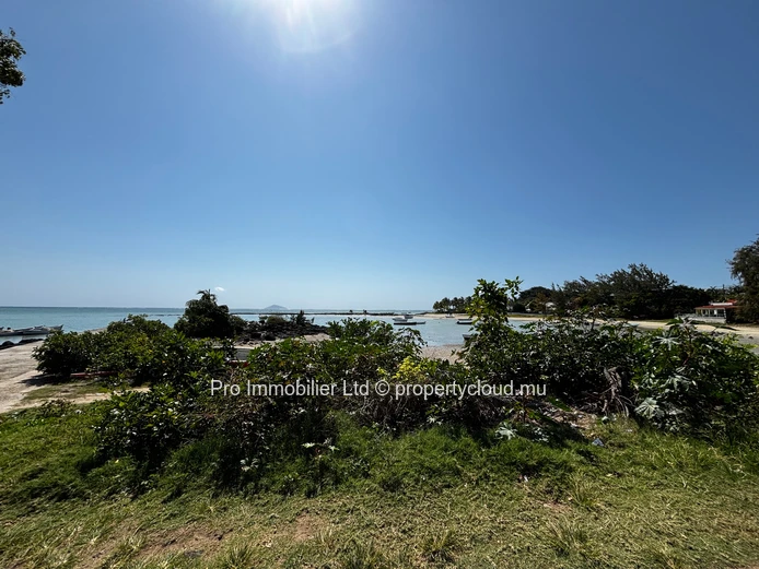 Beachfront Property for Sale at Grand Gaube.