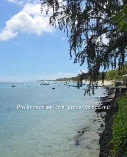 Rare Opportunity , Beachfront Leasehold Villa For Sale In Trou Aux Biches
