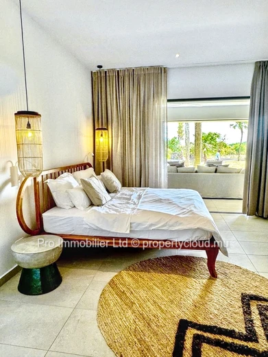Ground floor apartment, beautifully furnished and brand new, located in Belle Vue , Mapou.