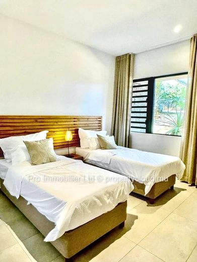 Ground floor apartment, beautifully furnished and brand new, located in Belle Vue , Mapou.