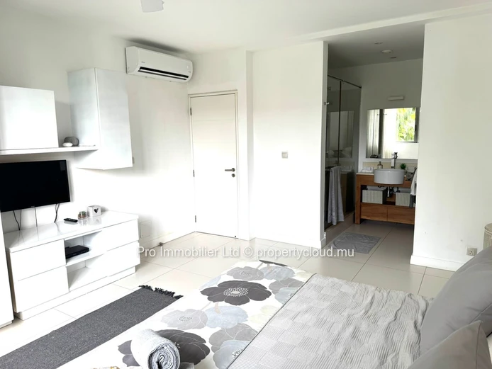 Spacious 3-bedroom first-floor apartment for sale at La Balise Marina, Black River. 