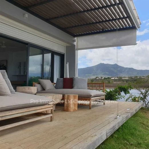 Beautifully Furnished Seafront Villa in an Exceptional Setting at La Mivoie, Black River.