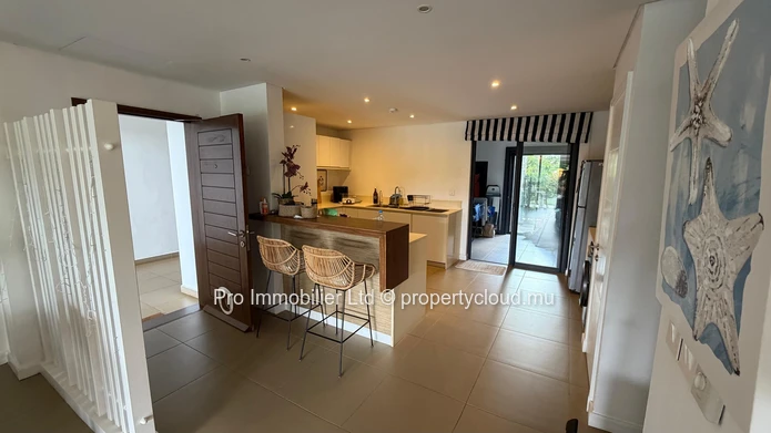 Sea-Facing Ground Floor Apartment for Sale at Azuri Ocean & Golf Village Roches Noires.