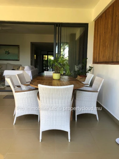 Cozy ground-floor apartment for rent at Azuri Ocean & Golf Resort, Roches Noires.