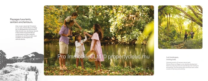 Duplexs and Villas for sale at Pointe d'Esny Le Village .(South)