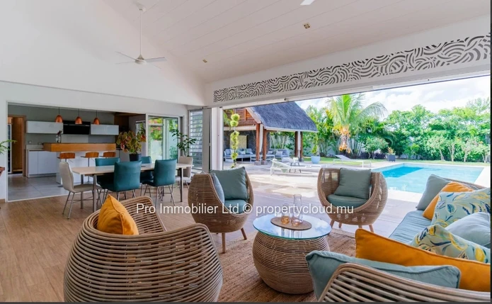 Stunning Furnished Villa for Sale at Grand Baie