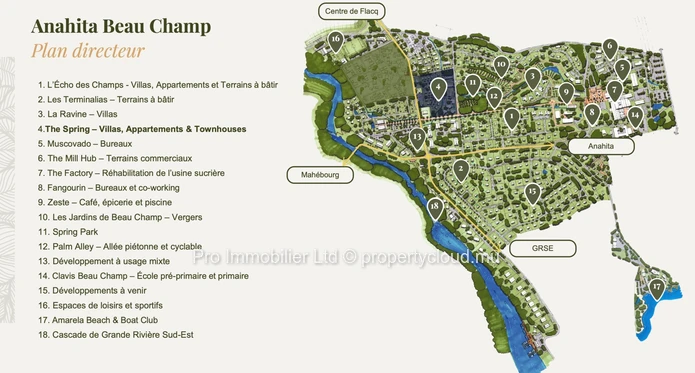 Discover The Spring Anahita Beau Champ, an elegant and modern residential development designed to offer a refined, co...