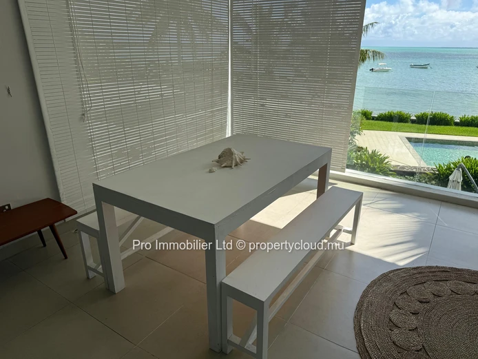 Nice Beachfront Apartment for Rent at Roches Noires.