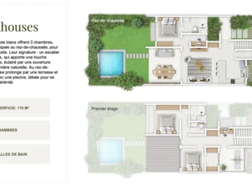 3 Bedroom Townhouse, Duplex