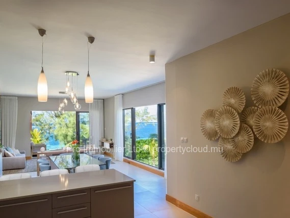 Elegant Beachfront Living in Belle Mare .